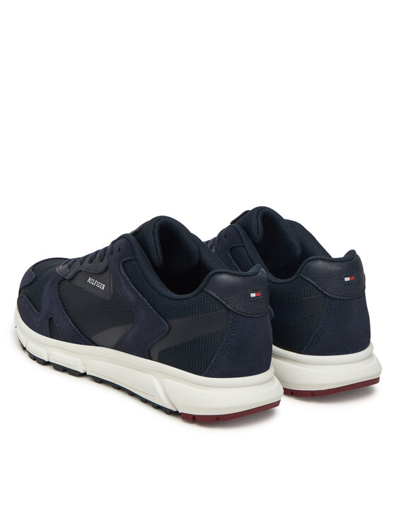 Tommy Hilfiger Sneakers Tommy Hilfiger Outdoor Runner Mix FM0FM05574 Blu scuro