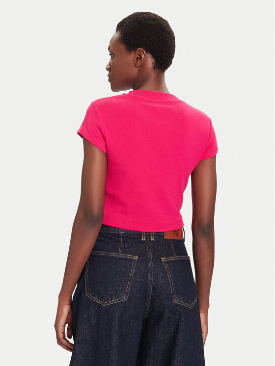 Calvin Klein Jeans Calvin Klein Jeans Camiseta LV047AB802 Rosa Regular Fit