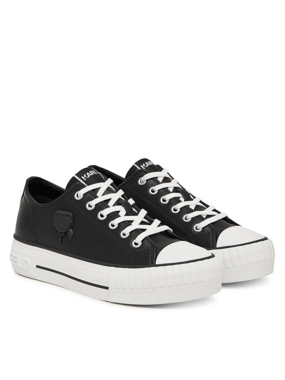 KARL LAGERFELD Кеди KARL LAGERFELD Kampus Max KL60426 Чорний