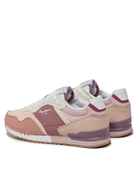 Pepe Jeans Sneakersy Pepe Jeans London Urban W PLS40005 Oranžová