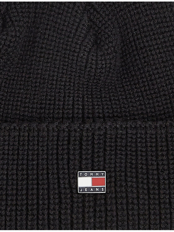 Tommy Hilfiger Шапка Tommy Hilfiger AM0AM12635 Черен