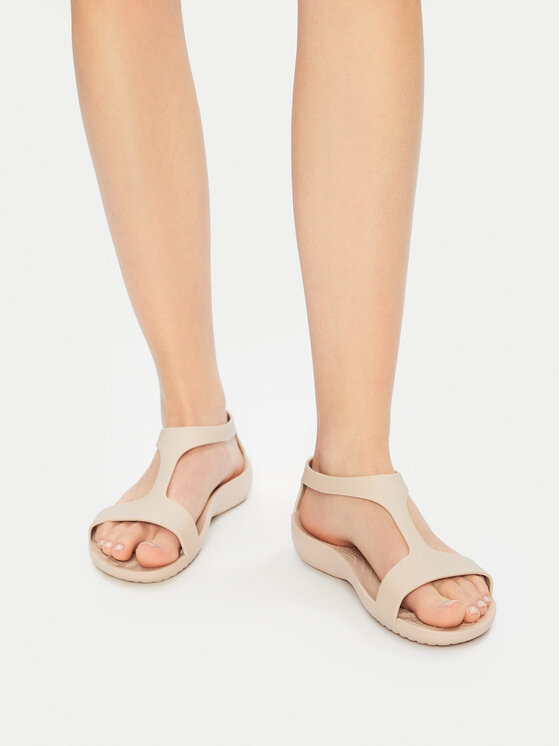 Crocs Босоніжки Crocs SERENA SANDAL 205469-212 Кремовий