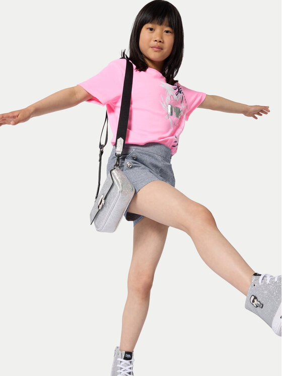 Karl Lagerfeld Kids Karl Lagerfeld Kids Camiseta Z31161 S Rosa Regular Fit