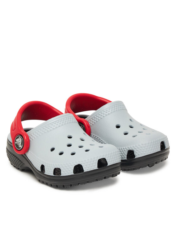 Crocs Iešļūcenes Crocs Toddler Retro Sport Classic Clog 211265 Pelēks