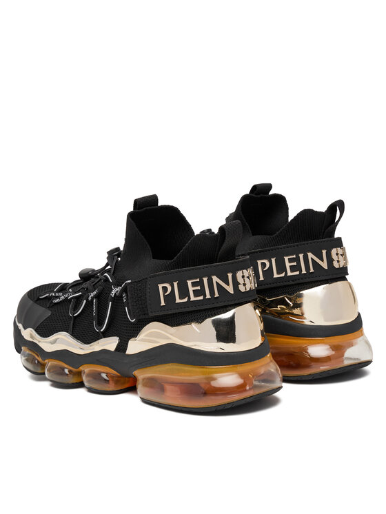 Plein Sport Снікерcи Plein Sport Cyber Thunder FAES USC0842 STE003N Чорний