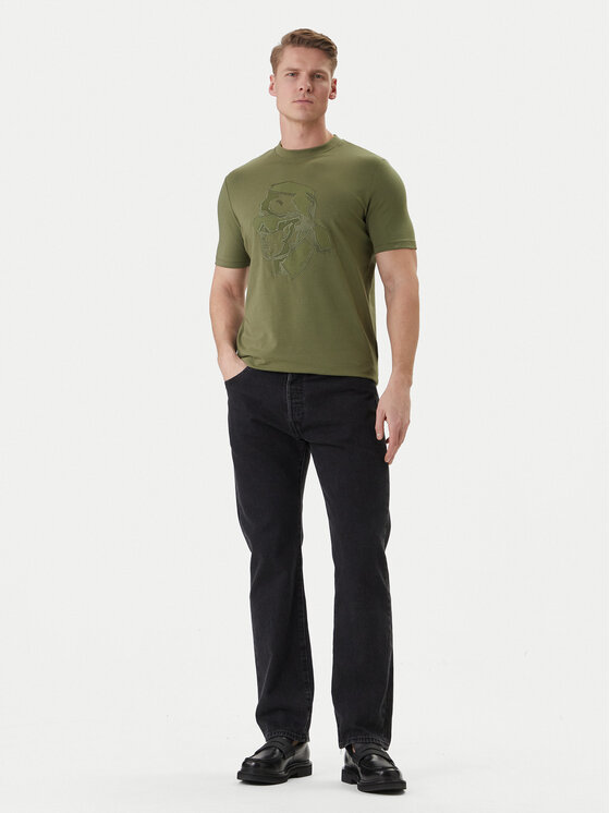 KARL LAGERFELD KARL LAGERFELD Camiseta 755036 562221 Verde Loose Fit