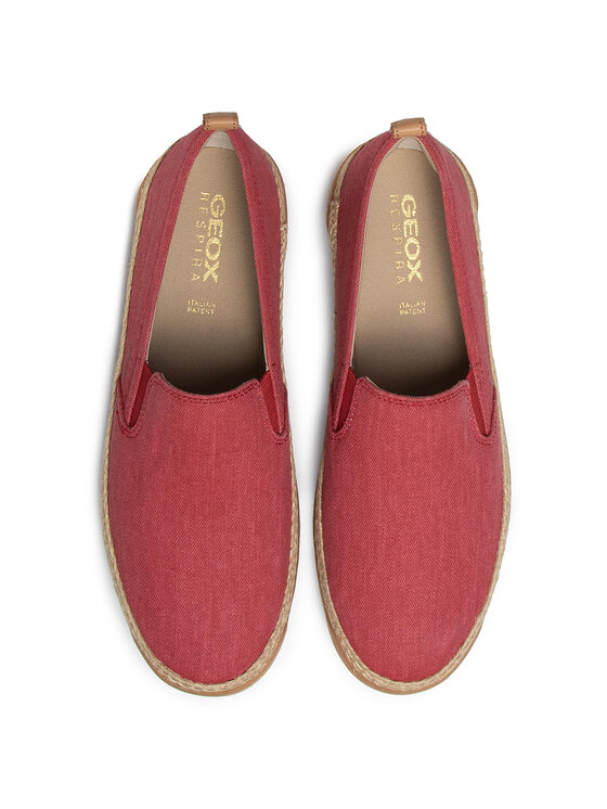 Geox Espadrilės Geox U Mondello C U029EC 00010 C7000 Raudona