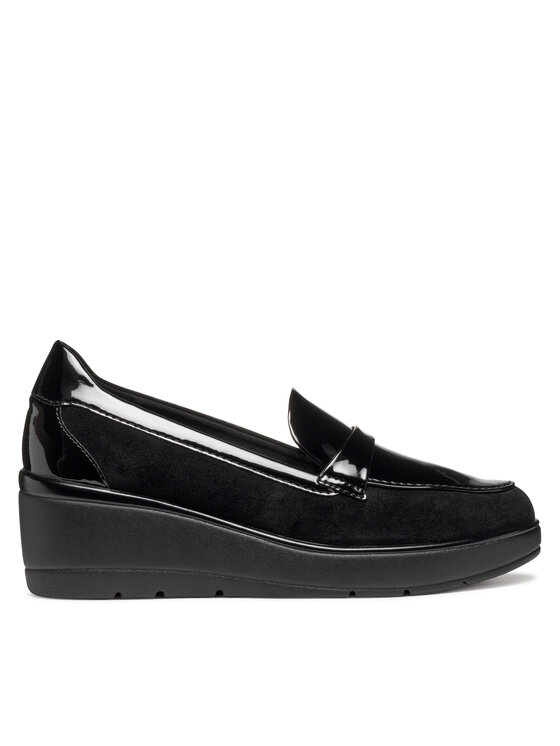 Geox Polobotky Geox D Ilde D46RAB 02202 C9999 Černá