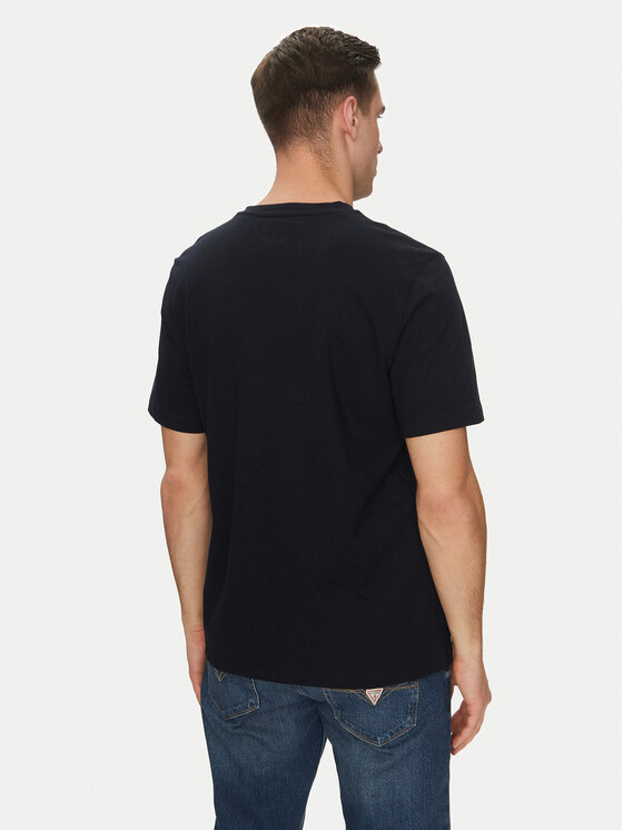 Tommy Hilfiger Tommy Hilfiger T-shirt Essential V-Neck Tee MW0MW39249 Tamnoplava Regular Fit