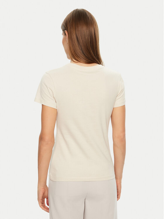 Calvin Klein Jeans Calvin Klein Jeans Majica Institutional Graphic J20J224990 Bež Slim Fit