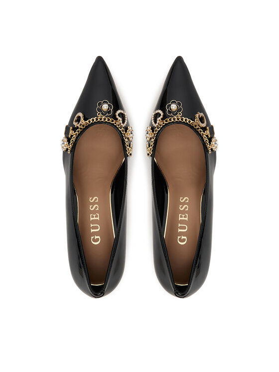 Guess Lodičky Guess FLTNN2 PAF08 Čierna