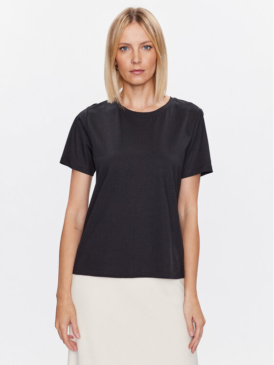 Calvin Klein Calvin Klein Marškinėliai K20K205410 Juoda Regular Fit