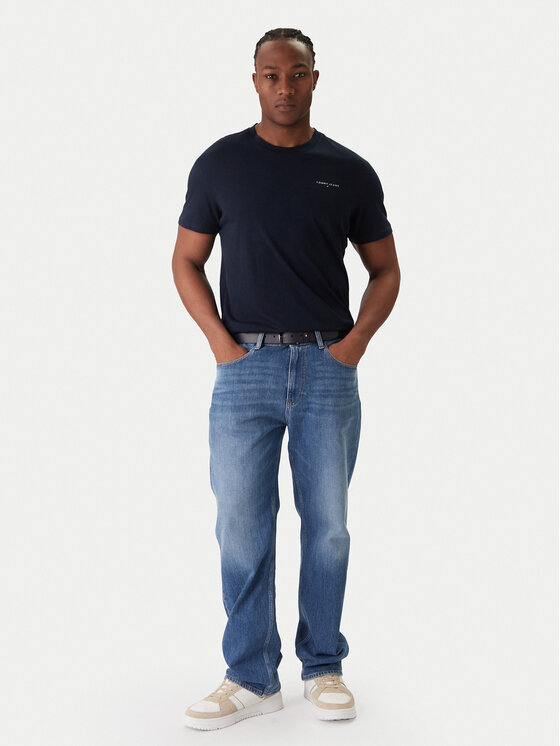 Tommy Jeans Tommy Jeans Conjunto de camisetas Linear DM0DM22316 Negro Slim Fit