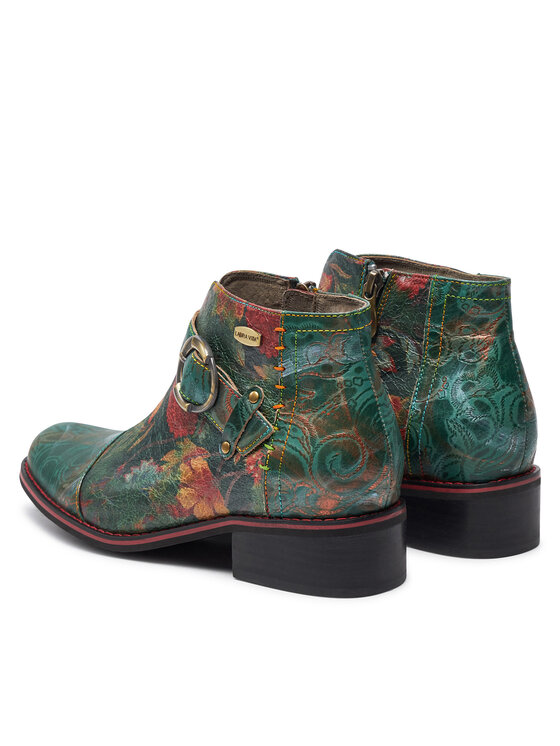 Laura Vita Členková obuv Laura Vita Alice 12 Zelená