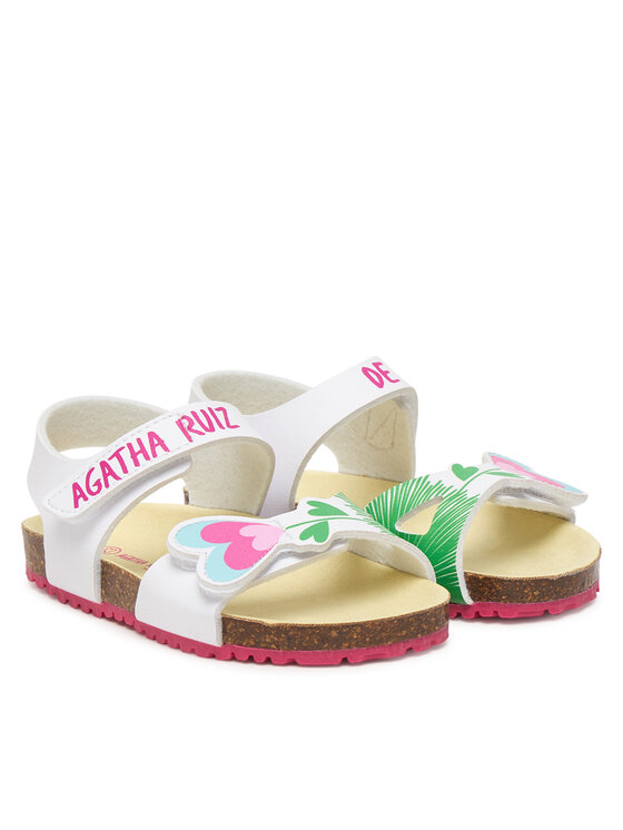 Agatha Ruiz de la Prada Босоніжки Agatha Ruiz de la Prada 262979 M Білий