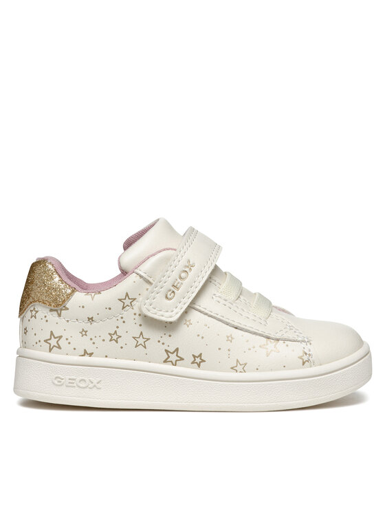 Geox Snīkeri Geox B Eclyper Girl B455MA 0BCKC C1K2L M Écru