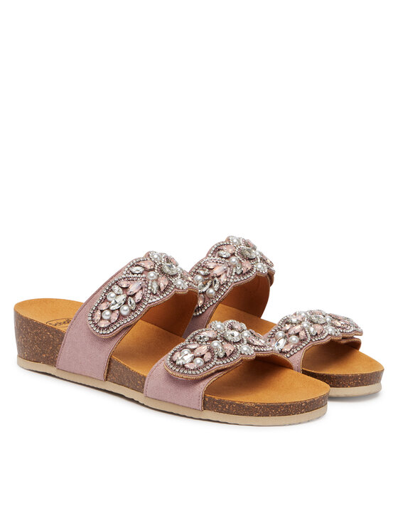 Scholl Шльопанці Scholl Salento 2 Straps MF00815 Рожевий