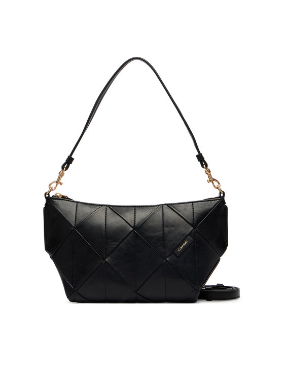 Calvin Klein Torebka Calvin Klein Woven LV04F3546G Czarny