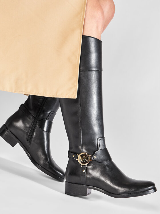 MICHAEL Michael Kors Cizme lungi riding MICHAEL Michael Kors Fulton 40F2FHFB5L Negru