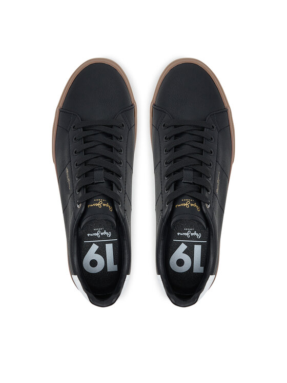 Pepe Jeans Кросівки Pepe Jeans Kenton Base PMS300003 Чорний