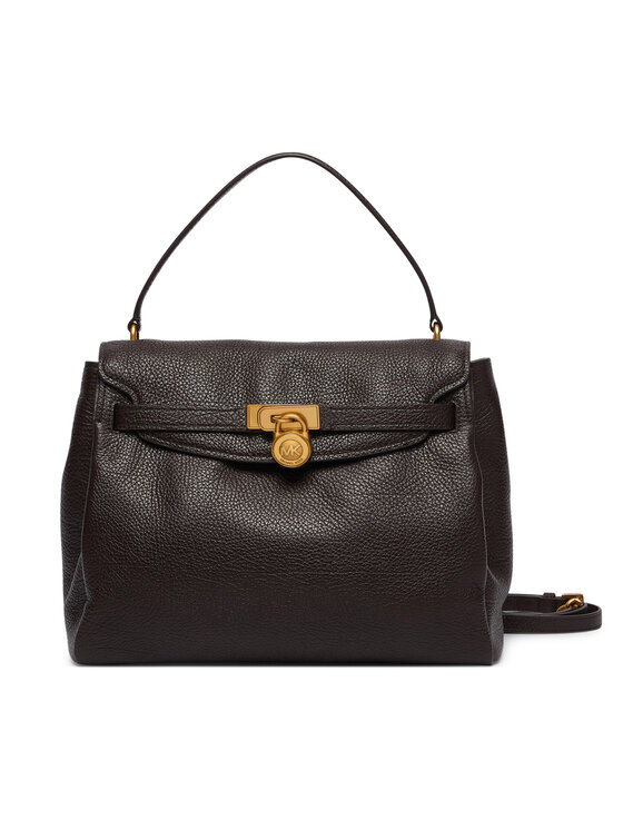 MICHAEL Michael Kors Kabelka MICHAEL Michael Kors Hamilton 30F6ANXS7E Tmavě hnědá
