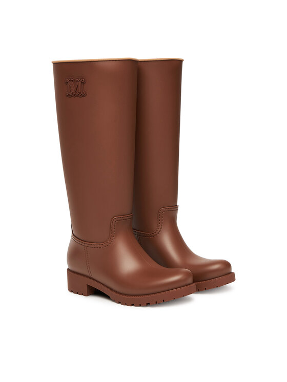 Max Mara Cizme de cauciuc Max Mara 2524796192600 Maro