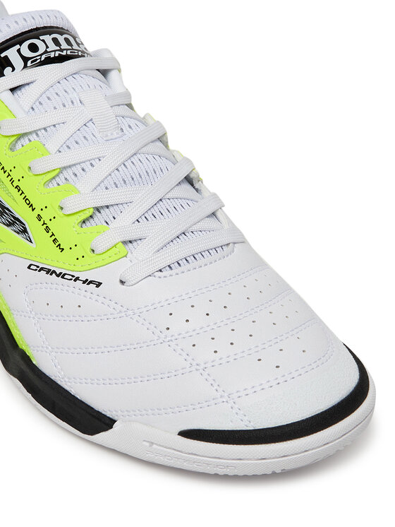 Joma Ghete pentru fotbal Joma Cancha 2532 CANS2532IN Alb