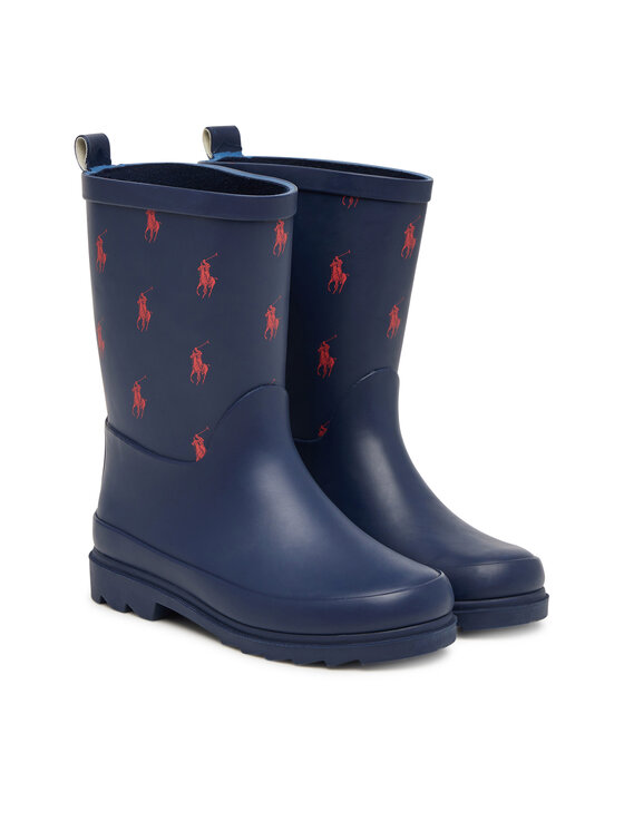 Polo Ralph Lauren Holínky Polo Ralph Lauren Misty Rain Boot RL02987410 Tmavomodrá