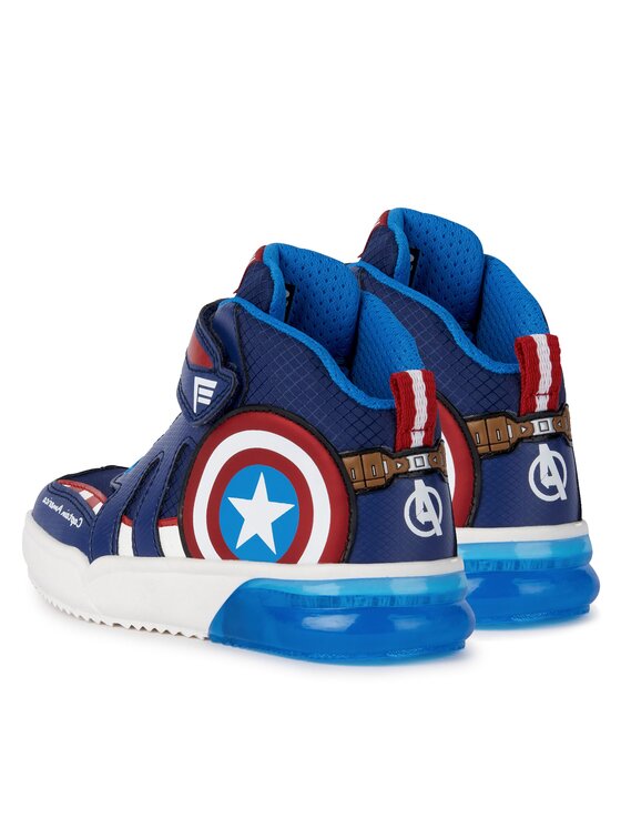 Geox Sneakersy Geox MARVEL J Grayjay Boy J369YC 0FU50 C0735 DD Tmavomodrá