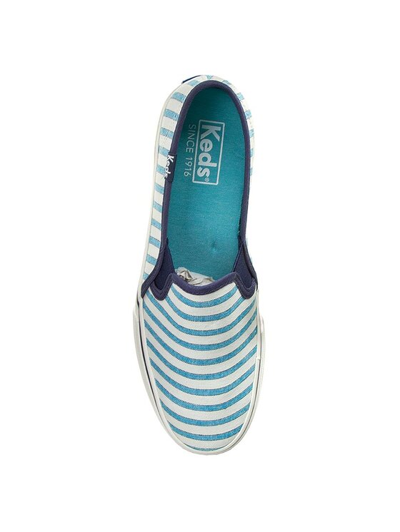 Keds Tenis superge Keds Double Decker WF54670 Stripe Blue