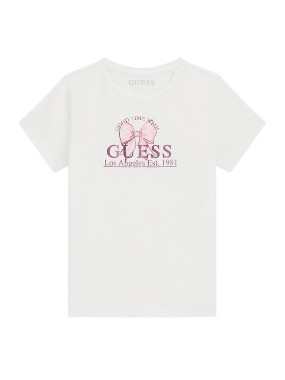 Guess Guess Camiseta J6GI28 K6YW4 Blanco Regular Fit