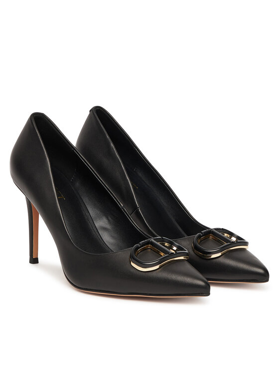 TWINSET Lodičky TWINSET 252TCP032 Čierna