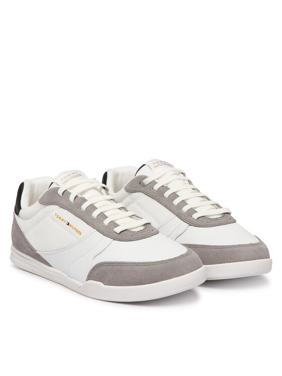 Tommy Hilfiger Sneakersy Tommy Hilfiger Lopro Lth Mix Rwb FM0FM05826 Biały