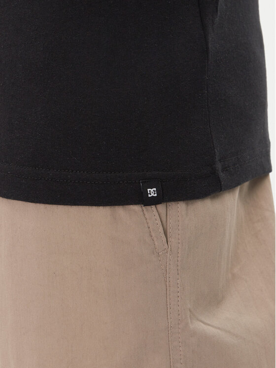 DC Shoes DC Shoes Camiseta ADYZT05455 Negro Heritage Fit