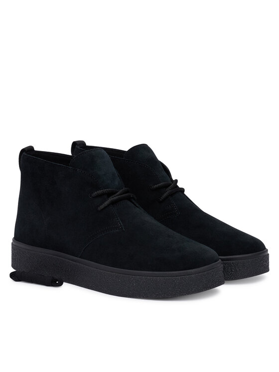 Clarks Черевики Clarks Boxbee Desert 26328234 Чорний