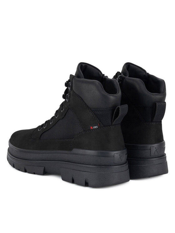 Rieker Revolution Lifestyle Μποτίνια Rieker Revolution Lifestyle U1270-00 Μαύρο