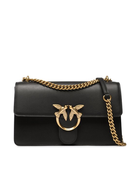 PINKO Rankinė PINKO Love One Classic Dc PE 23 PLTT 100941 A0F1 Juoda