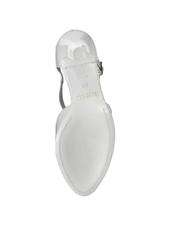 Kotyl Czółenka Kotyl 5871 Biały