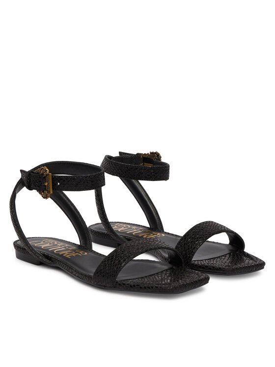 Versace Jeans Couture Босоніжки Versace Jeans Couture 80VA3S61 ZSS84 899 Чорний