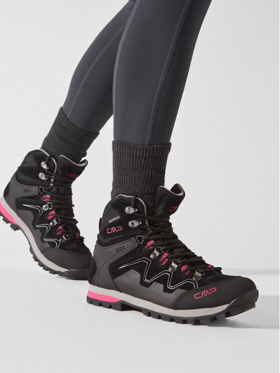CMP Scarpe da trekking CMP Athunis Mid Wmn Trekking Shoe Wp 31Q4976 Nero
