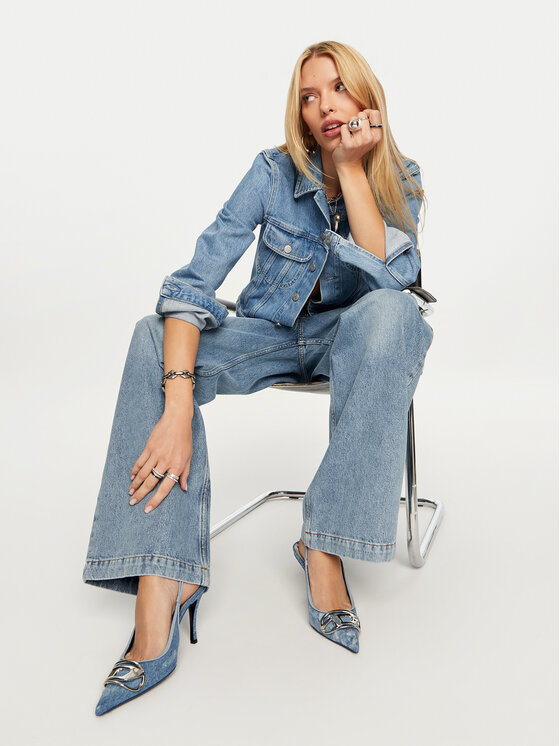 Diesel Туфлі на шпильці Diesel D-Venus Sb Y02985 PS288 T6348 Голубий