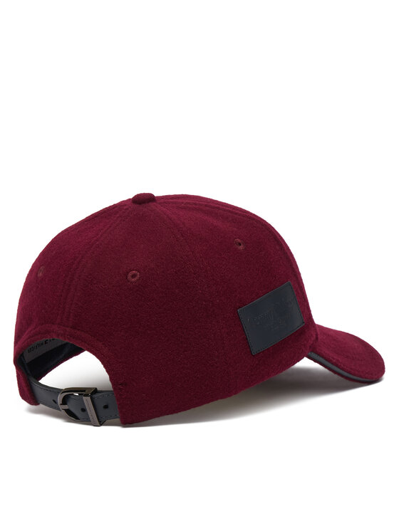 Tommy Hilfiger Kšiltovka Tommy Hilfiger Dc Wool 6 Panel AM0AM14851 Bordó