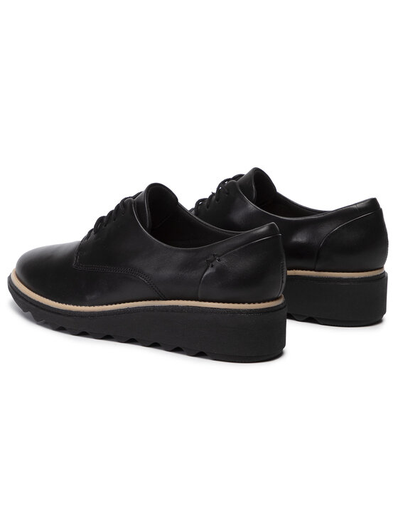 Clarks Polobotky Clarks Sharon Noel 261390754 Černá