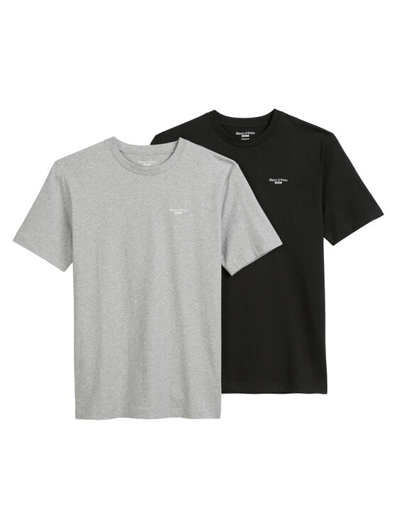 Marc O'Polo Denim Marc O'Polo Denim Conjunto de camisetas 5000007362 Negro Regular Fit