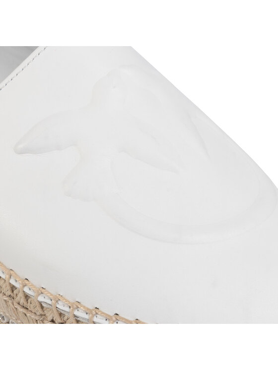 PINKO Espadrile Pinko Julian PE 20 PBKSH 1P21QU Y69D Alb