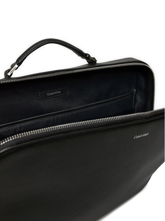 Calvin Klein Taška na laptop Calvin Klein Ck Sleek Laptop Bag K50K512738 Čierna