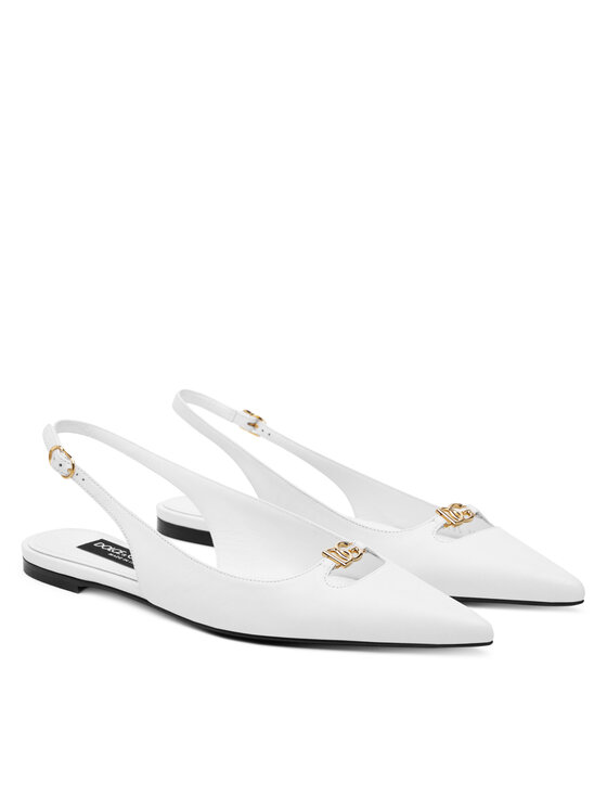 Dolce&Gabbana Балетки Dolce&Gabbana CG0795 A1953 Білий