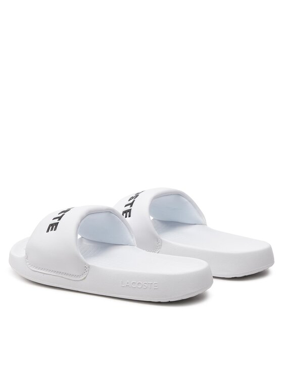 Lacoste Iešļūcenes Lacoste Serve Slide 1.0 747CFA0032 Balts