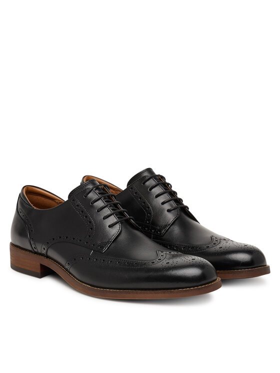 Clarks Туфлі Clarks CraftRemi Tip 26186390 Чорний
