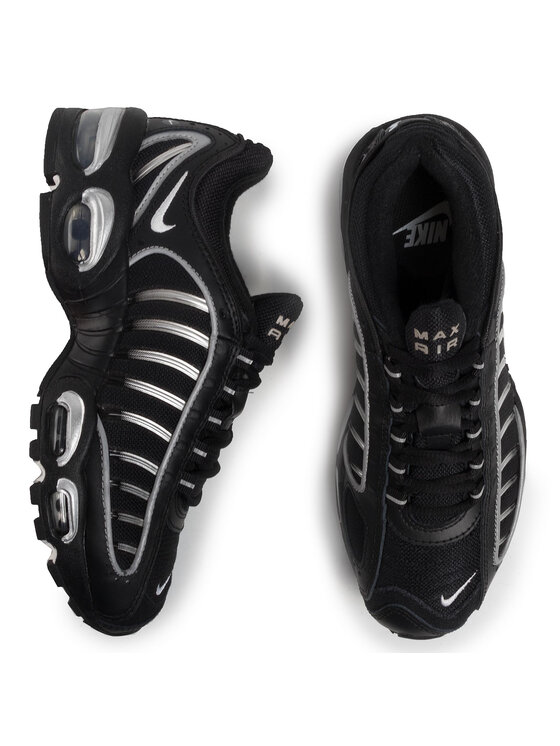nike air max tailwind 4 black and silver